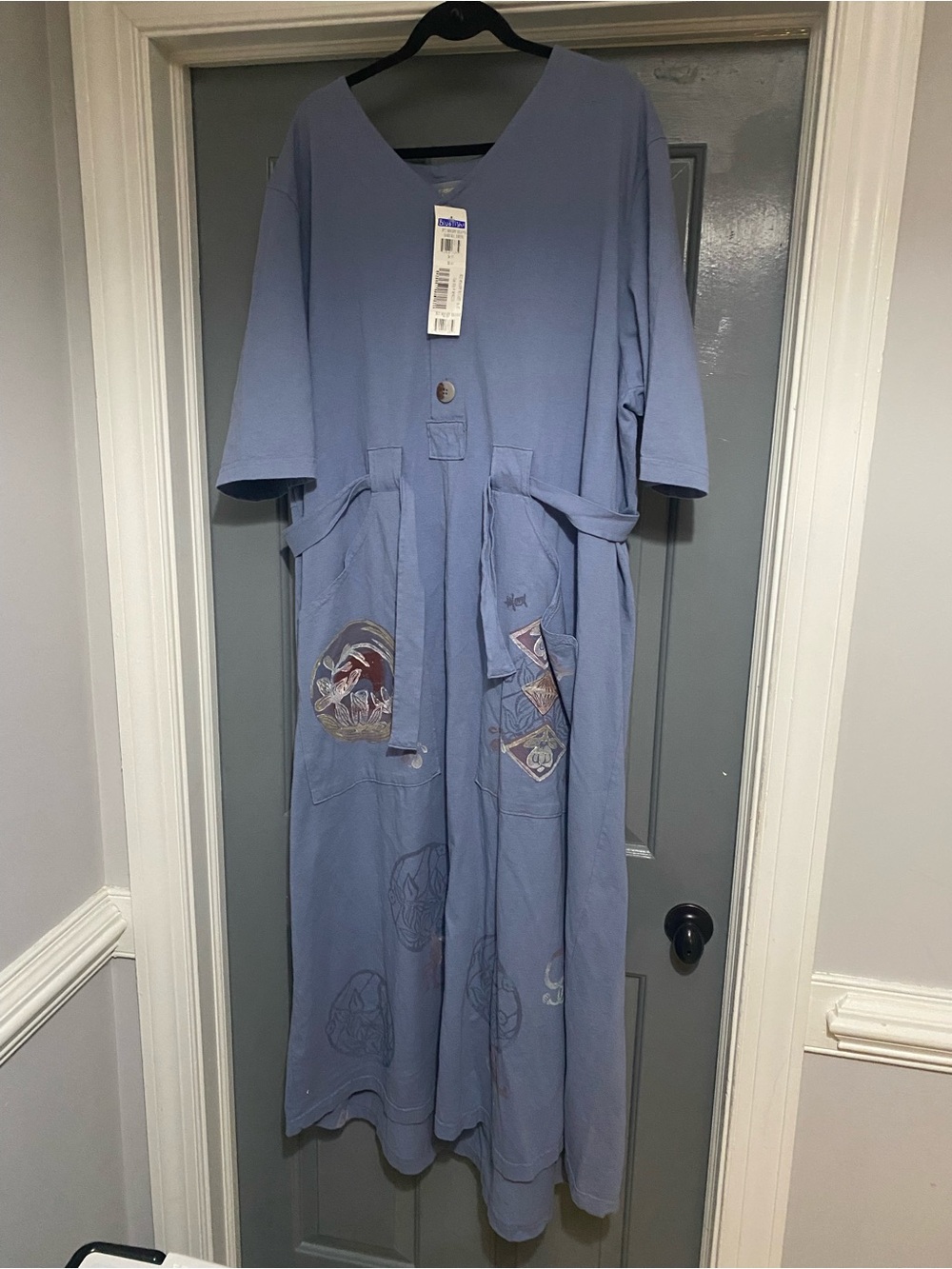 Blue Fish Vintage Light Blue Dress